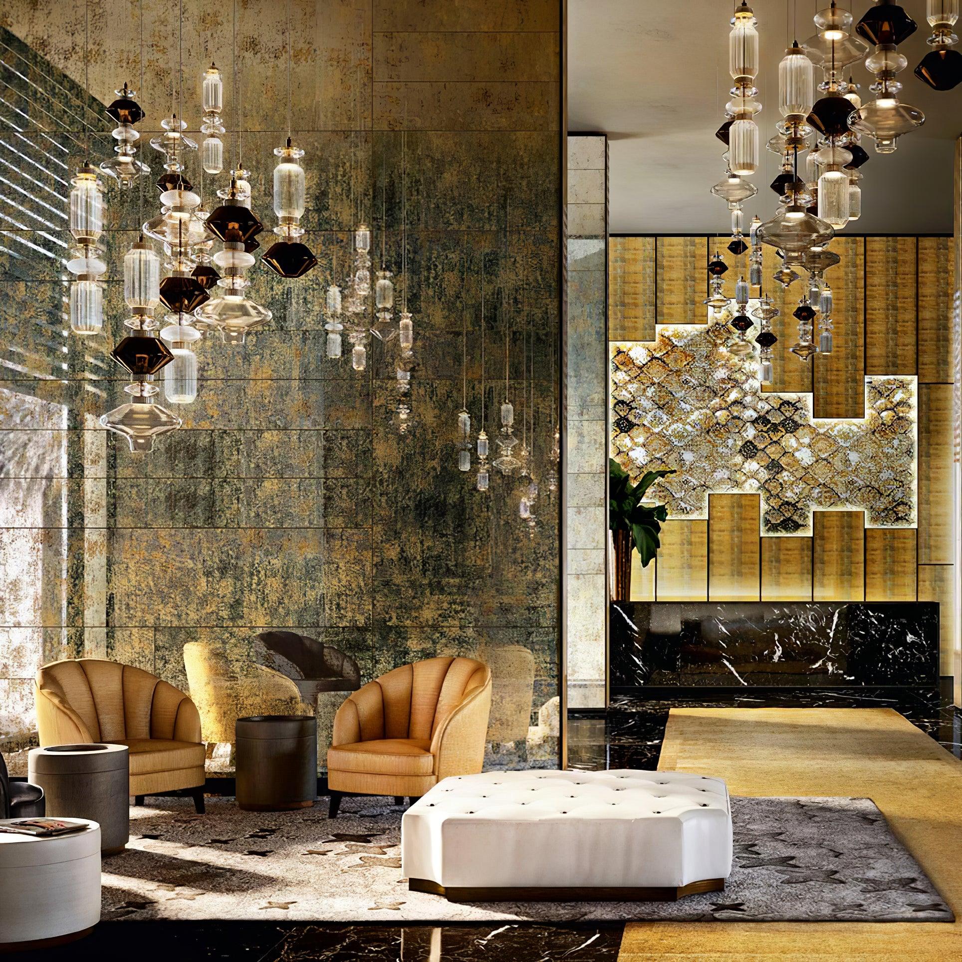 Veliora Glass Light Luxury Pendant Lamp