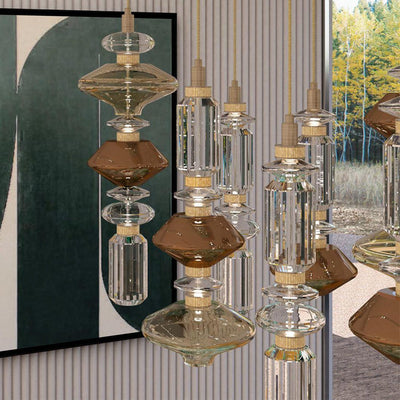 Veliora Glass Light Luxury Pendant Lamp
