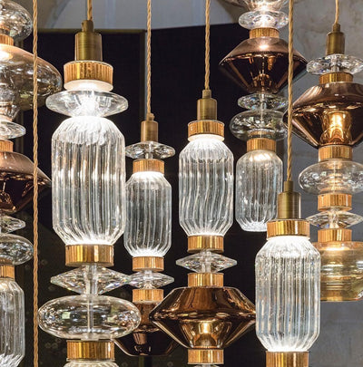 Veliora Glass Light Luxury Pendant Lamp