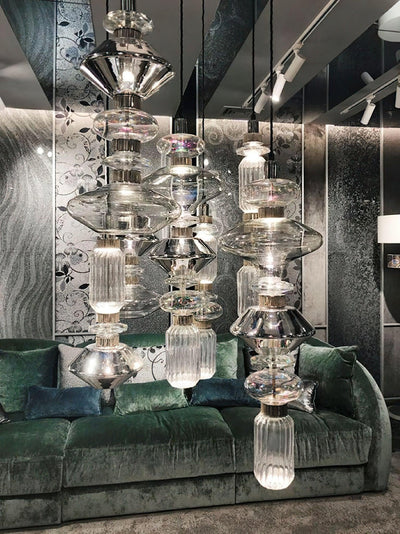 Veliora Glass Light Luxury Pendant Lamp