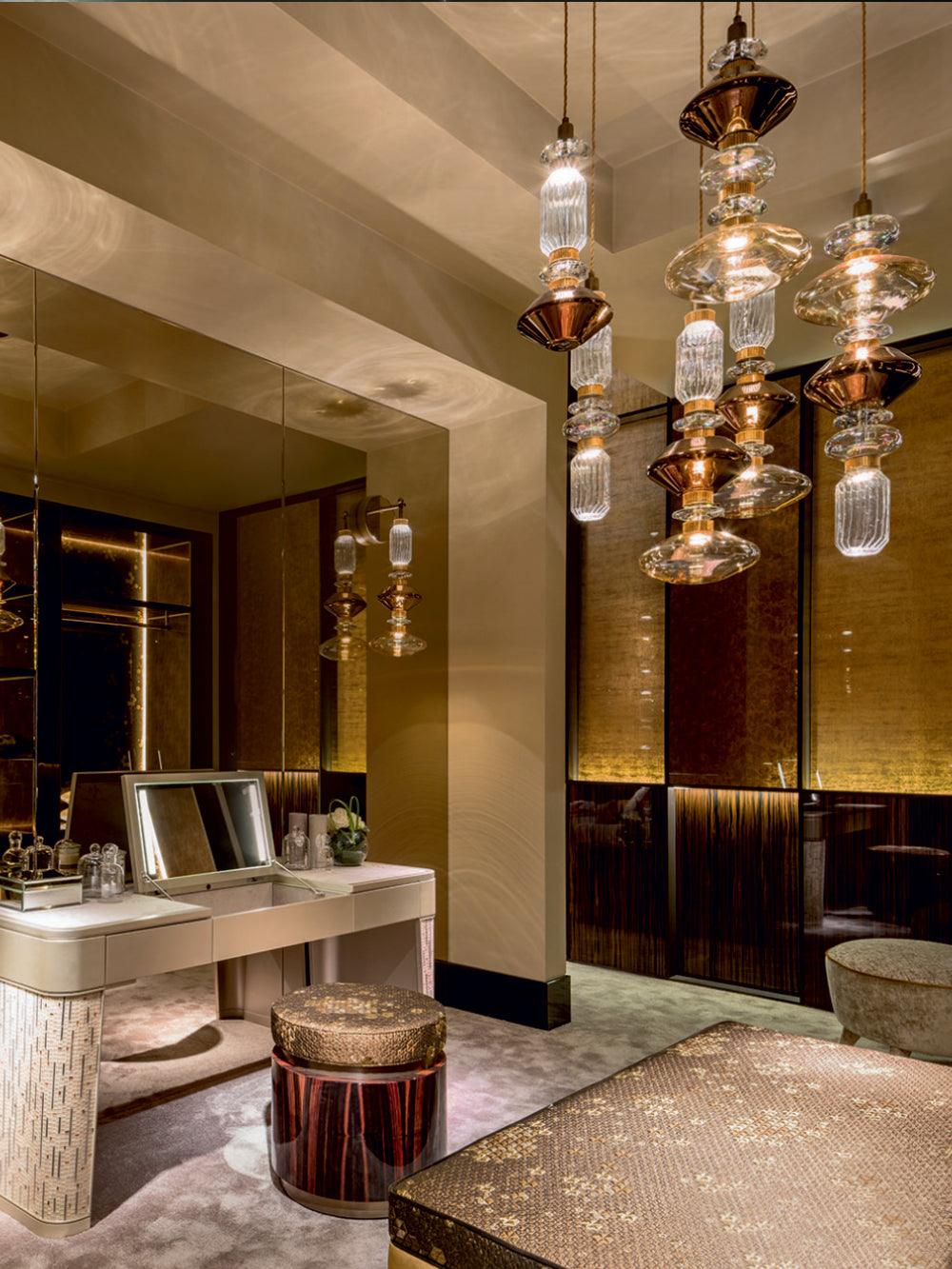 Veliora Glass Light Luxury Pendant Lamp