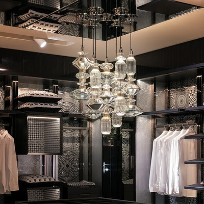 Veliora Glass Light Luxury Pendant Lamp