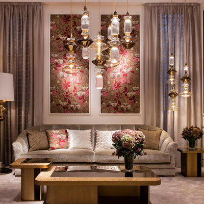 Veliora Glass Light Luxury Pendant Lamp