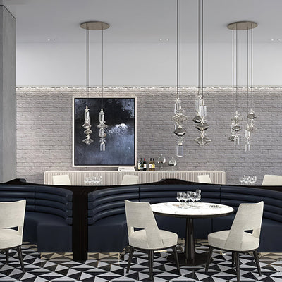 Veliora Glass Light Luxury Pendant Lamp
