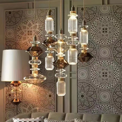Veliora Glass Light Luxury Pendant Lamp
