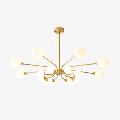 Wace Chandelier Globe Arm Modern