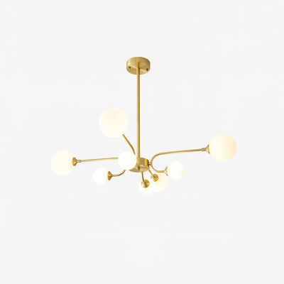 Wace Chandelier Globe Arm Modern