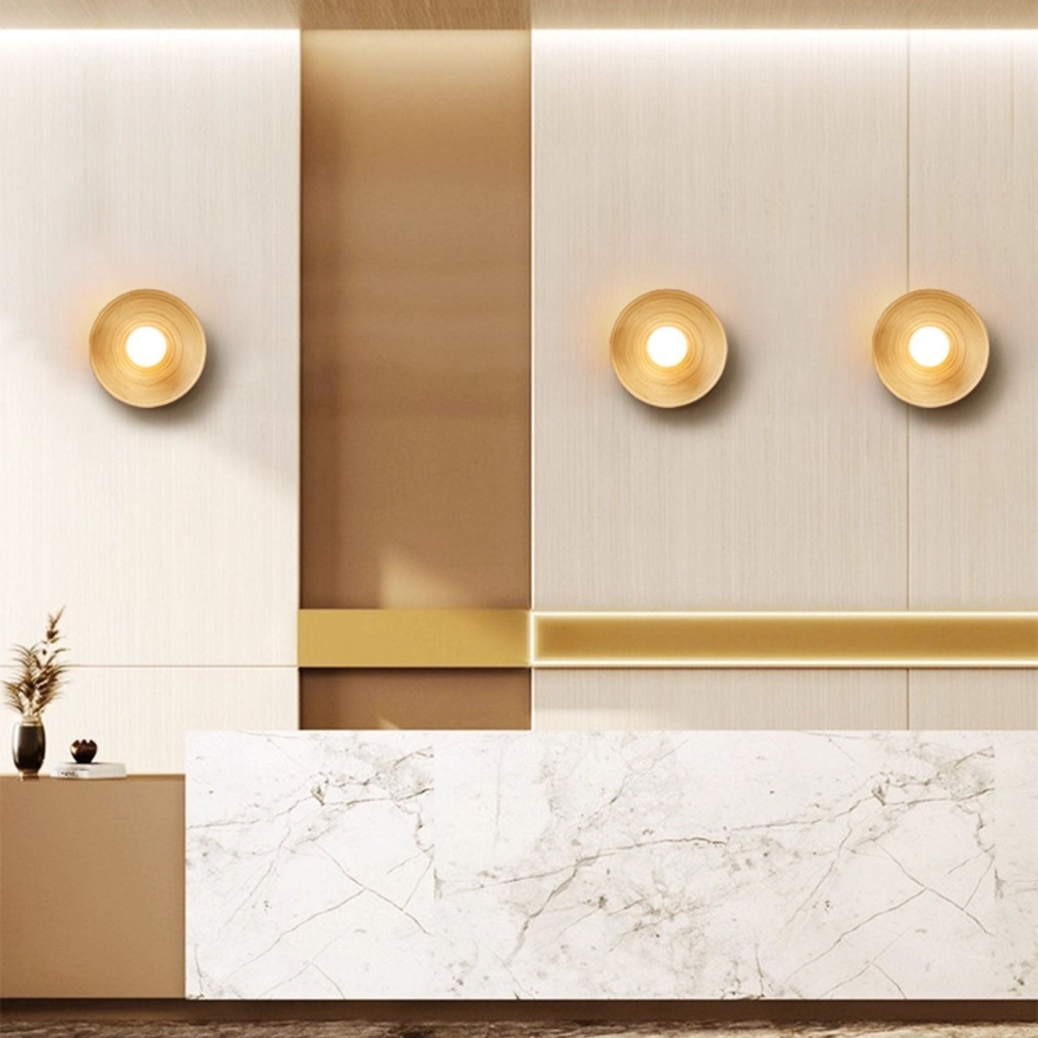 Arialine Bamboo Aura Sconce