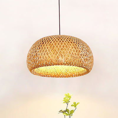 Nostor Bamboo Retro Vintage Pendant Lamp