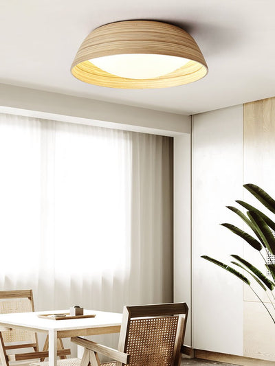 Brumeaux Bamboo Textured Ceiling Lamp