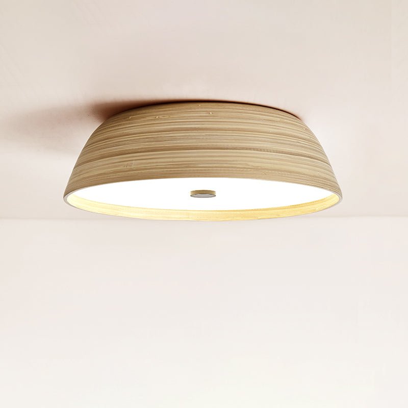 Brumeaux Bamboo Textured Ceiling Lamp
