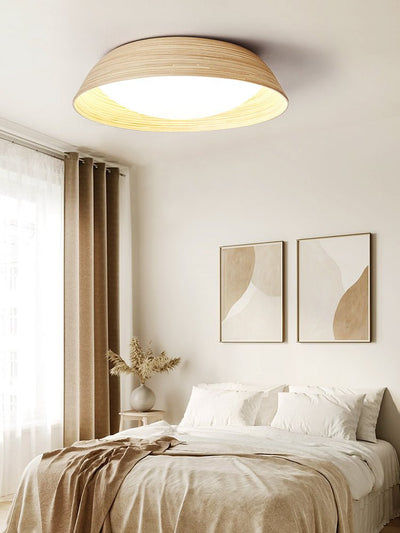 Brumeaux Bamboo Textured Ceiling Lamp