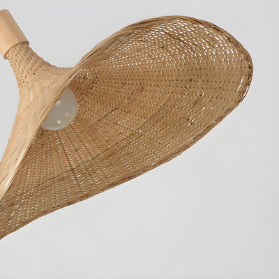 Marona Rattan Vintage Pendant Light - Neutral Decor