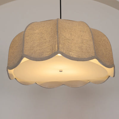 Linoaya Fabric Rustic Pendant Lamp