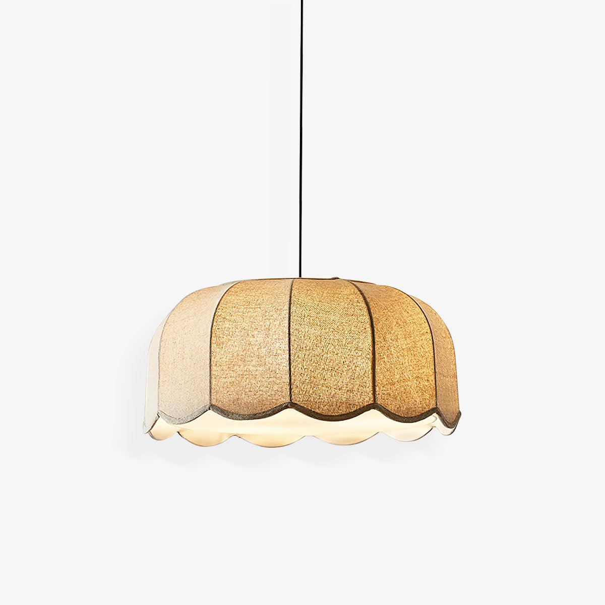Linoaya Fabric Rustic Pendant Lamp