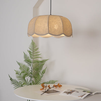 Linoaya Fabric Rustic Pendant Lamp