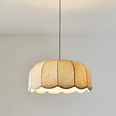 Linoaya Fabric Rustic Pendant Lamp