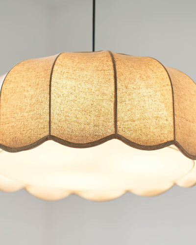 Linoaya Fabric Rustic Pendant Lamp