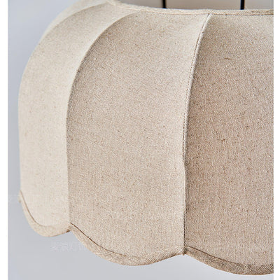 Linoaya Fabric Rustic Pendant Lamp