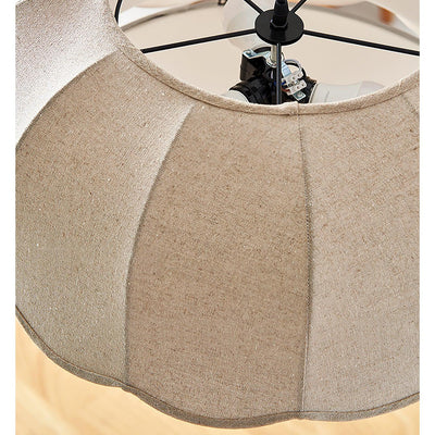 Linoaya Fabric Rustic Pendant Lamp