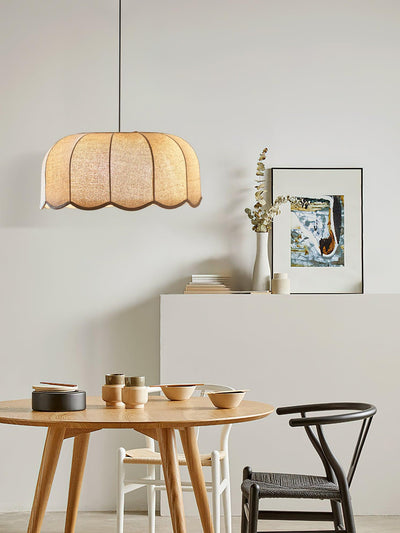 Linoaya Fabric Rustic Pendant Lamp