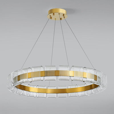 Abrahamson Modern Minimalist Luxury Bangle Chandelier