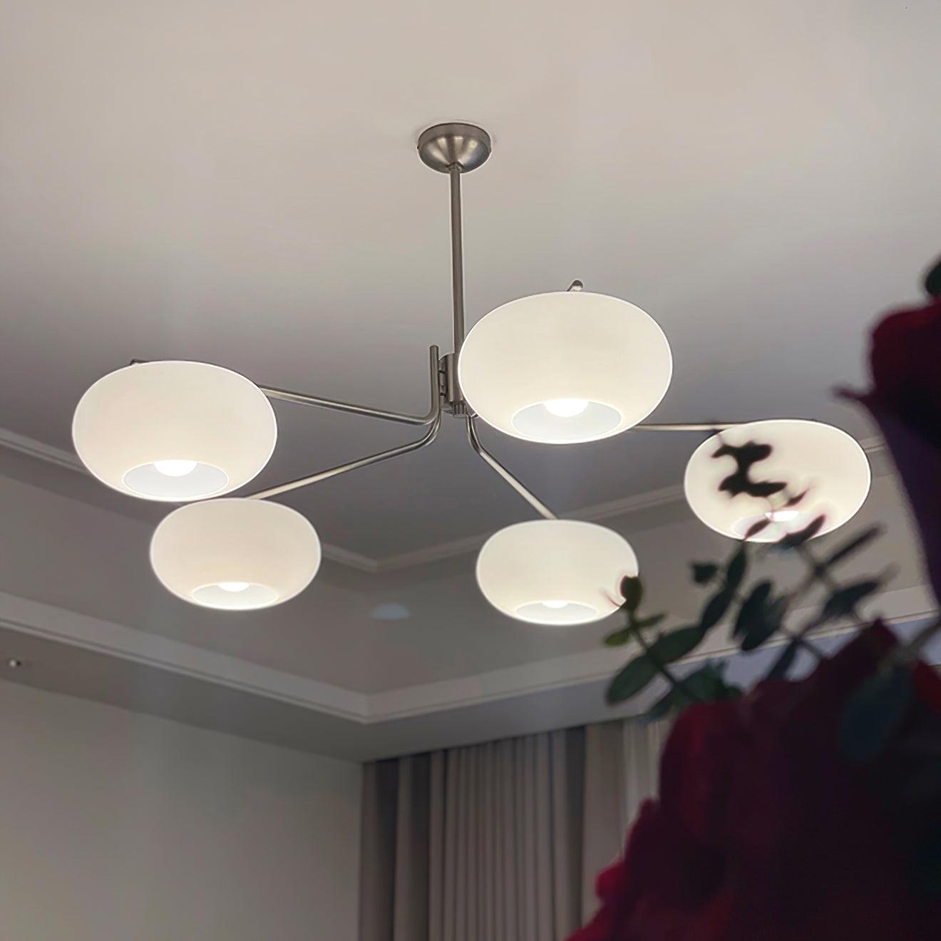 Deloz Chandelier Industrial 5-Light Modern