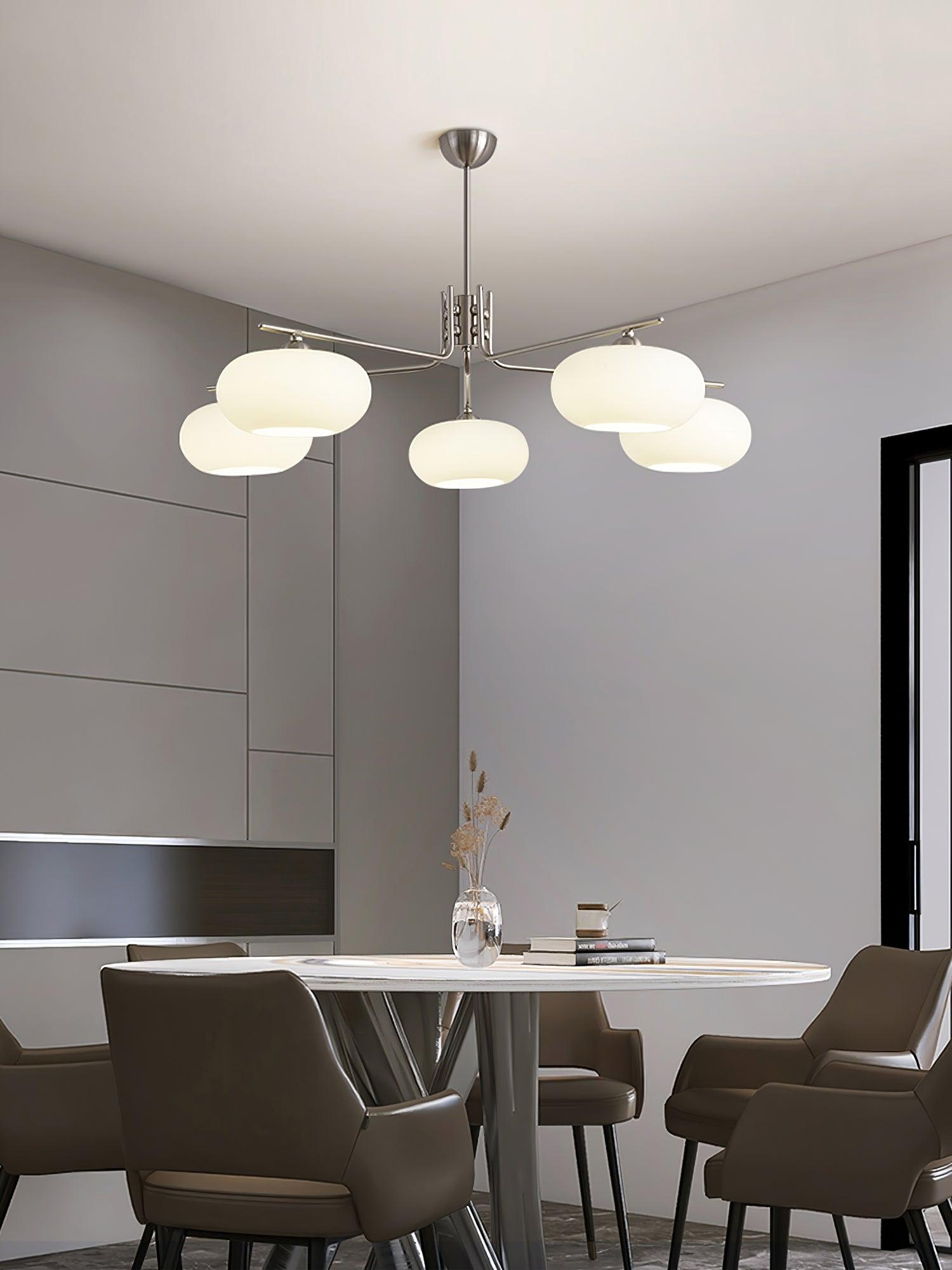 Deloz Chandelier Industrial 5-Light Modern