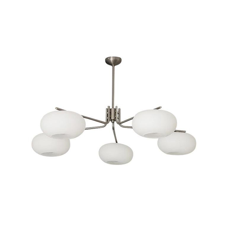 Deloz Chandelier Industrial 5-Light Modern