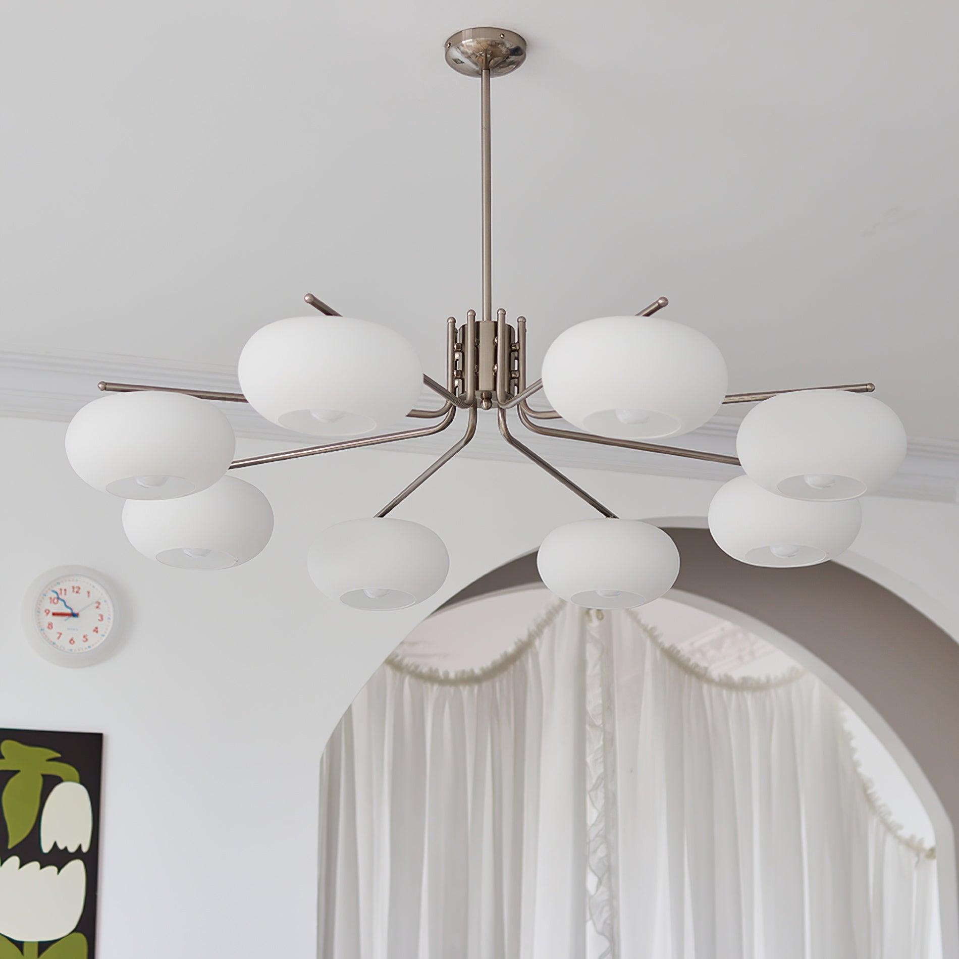 Deloz Chandelier Industrial 5-Light Modern