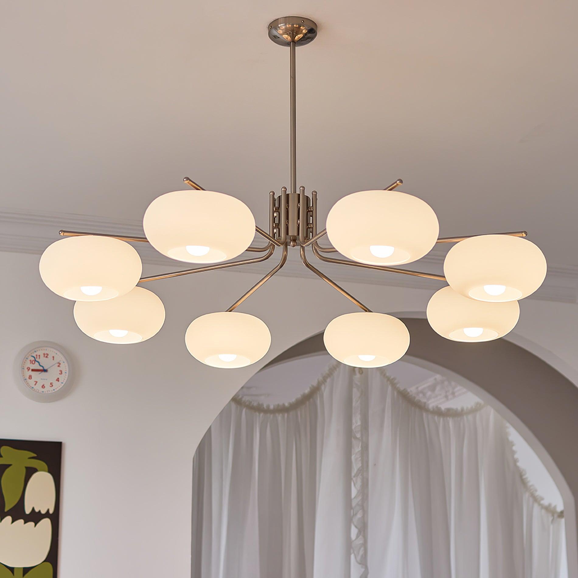 Deloz Chandelier Industrial 5-Light Modern