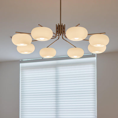 Deloz Chandelier Industrial 5-Light Modern