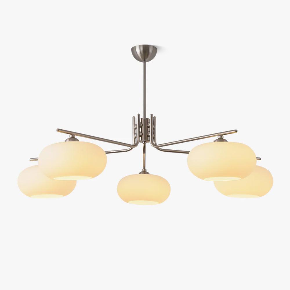 Deloz Chandelier Industrial 5-Light Modern