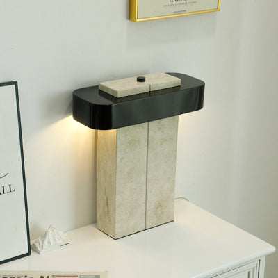 Abram Modern Marble Table Lamp