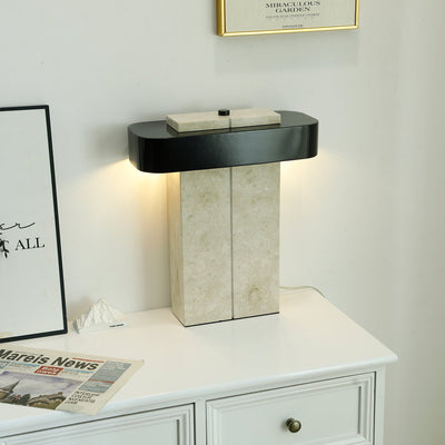 Abram Modern Marble Table Lamp