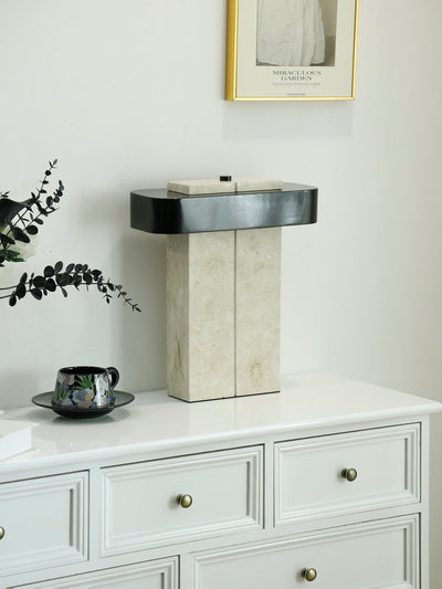 Abram Modern Marble Table Lamp