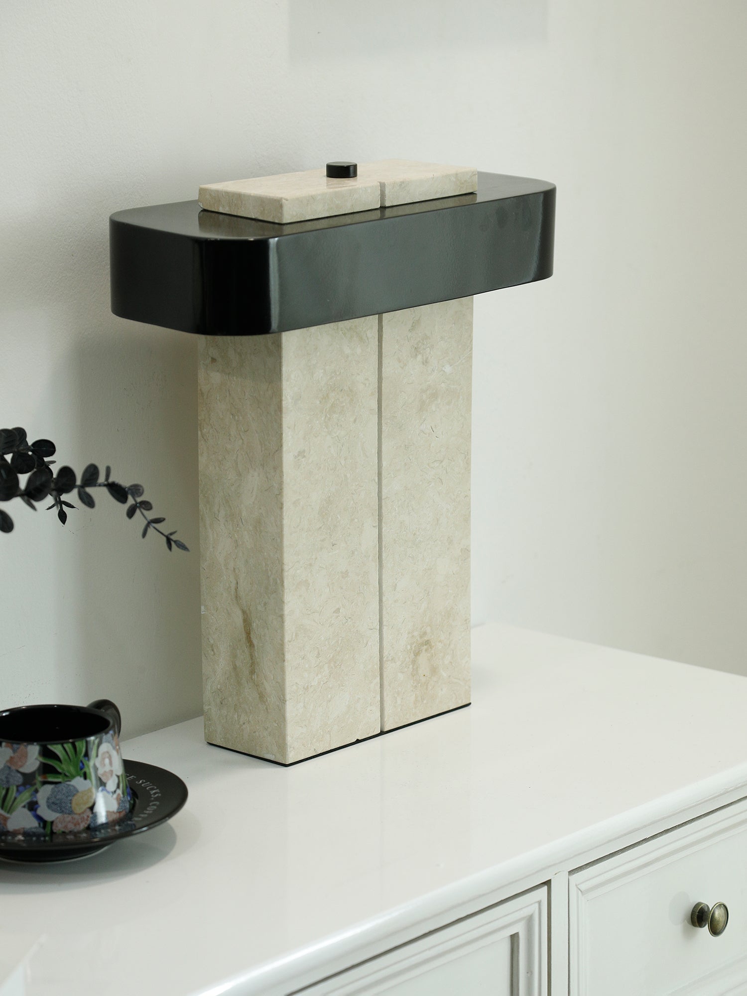 Abram Modern Marble Table Lamp