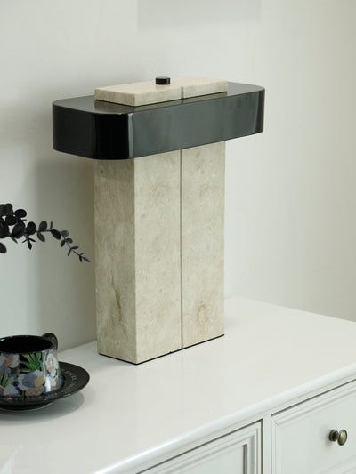 Abram Modern Marble Table Lamp