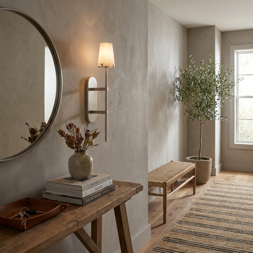 Bexcombe Alabaster Wall Sconce
