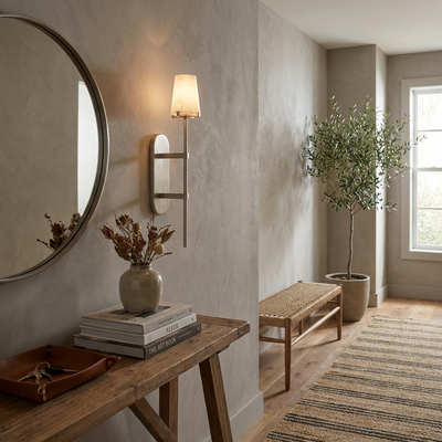 Bexcombe Alabaster Wall Sconce