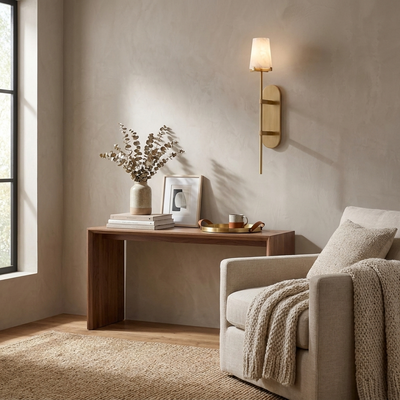 Bexcombe Alabaster Wall Sconce