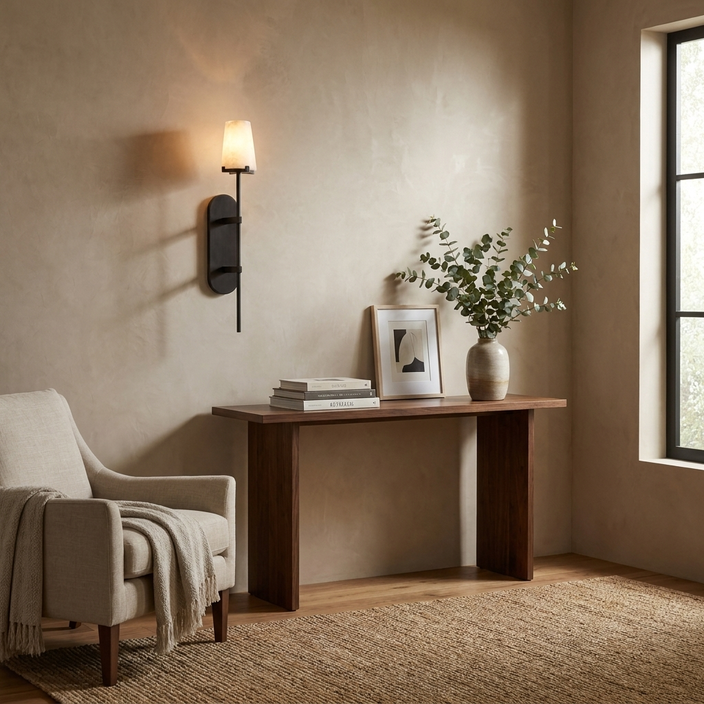 Bexcombe Alabaster Wall Sconce
