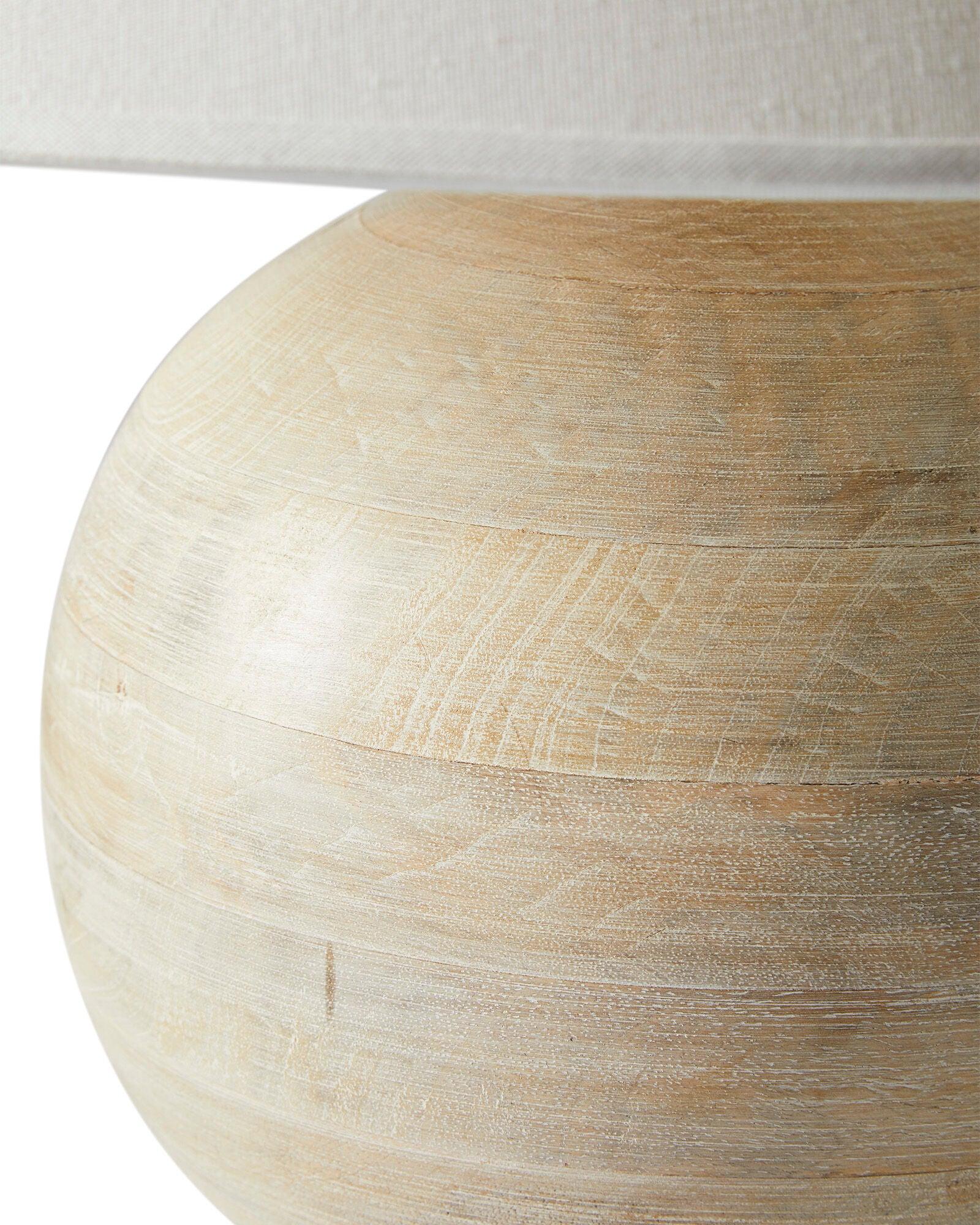 Domino Minimalilst Wood Table Lamp
