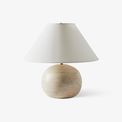 Domino Minimalilst Wood Table Lamp