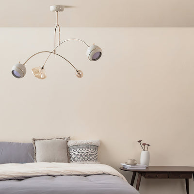 Soraian Chandelier Green Sci-Fi Elegant