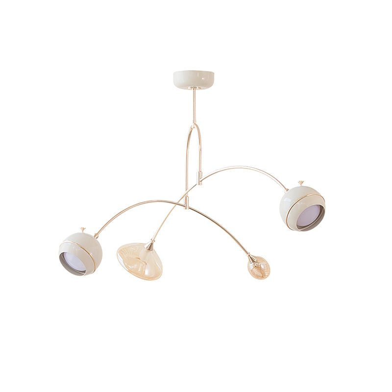 Soraian Chandelier Green Sci-Fi Elegant
