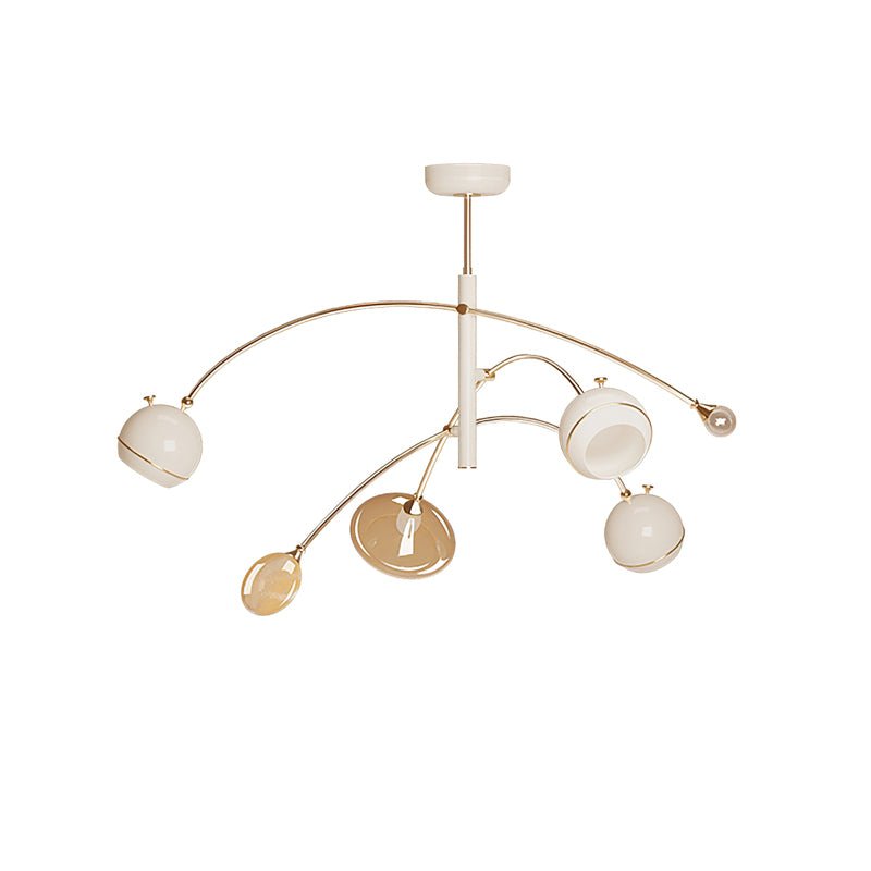 Soraian Chandelier Green Sci-Fi Elegant