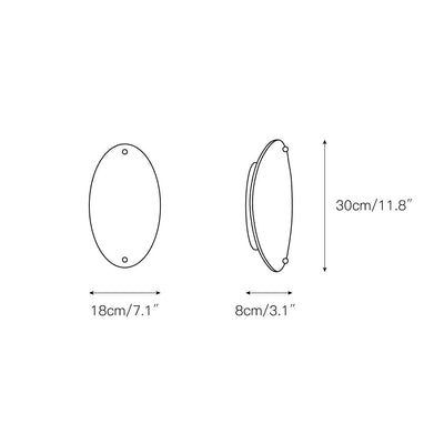 Kovex Modern Minimalist  Marble Wall Lamp