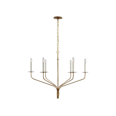 Caeluvyh Vintage Industrial Black Chandelier - Neutral Decor
