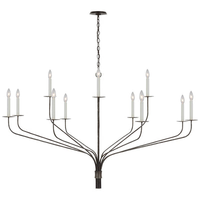 Caeluvyh Vintage Industrial Black Chandelier - Neutral Decor
